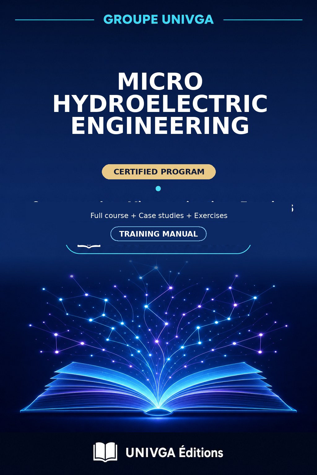 Cover of the manual — Professional Certificate in Engineering of Hydropower Microplants