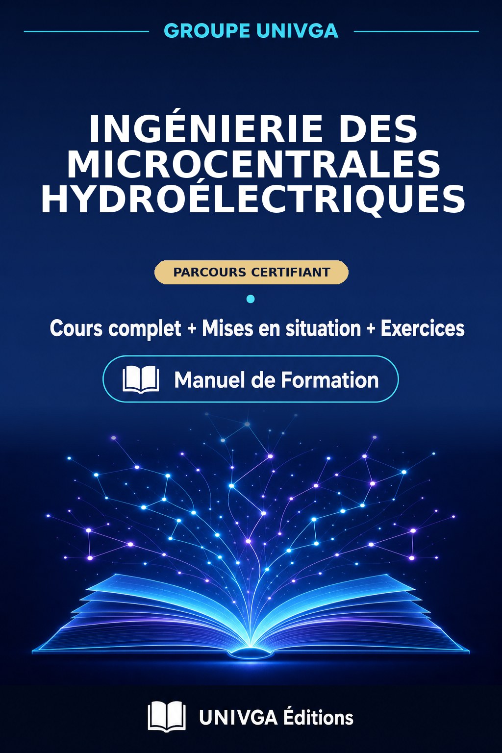 Couverture du manuel — Certificat Professionnel en Ingénierie des Microcentrales Hydroélectriques