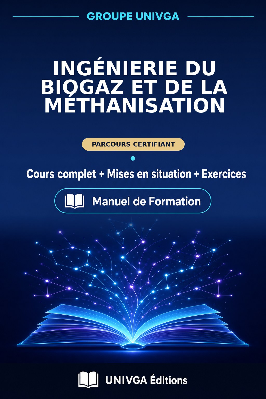 Couverture du manuel — Certificat Professionnel en Ingénierie du Biogaz et de la Méthanisation