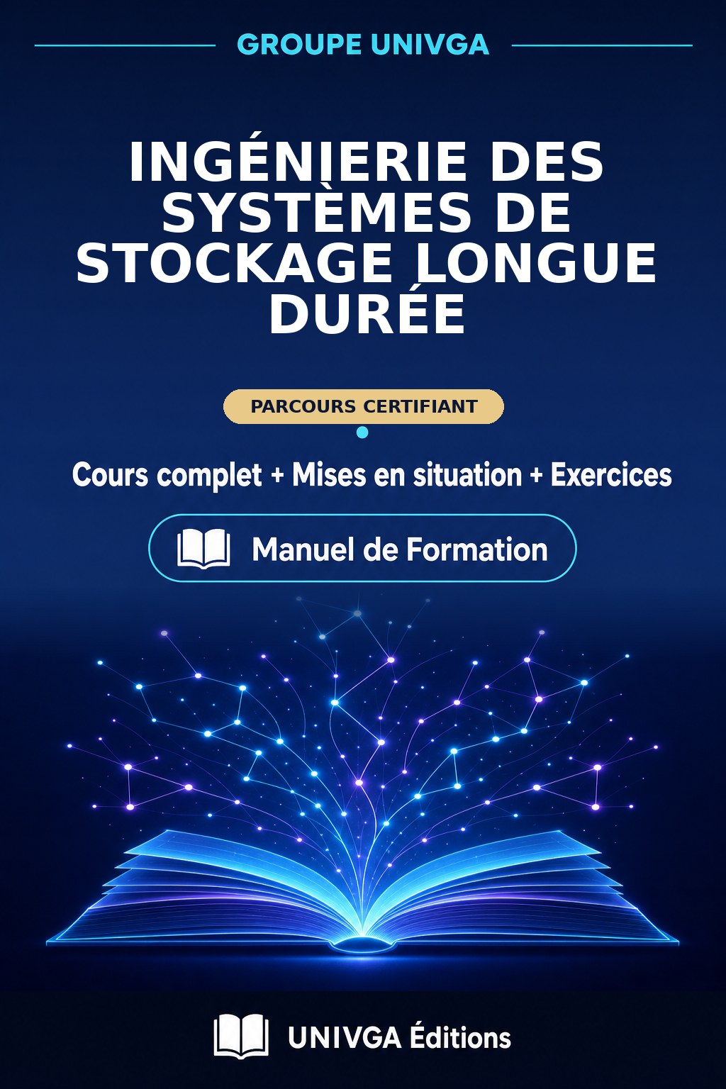 Couverture du manuel — Certificat Professionnel en Ingénierie des Systèmes de Stockage Longue Durée