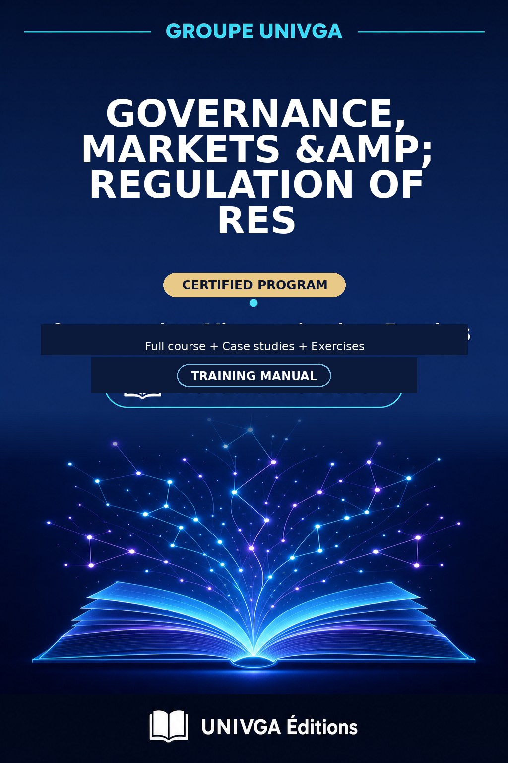 Manual Cover — Professional Certificate in Governance, Markets & Regulation of Renewable Energies