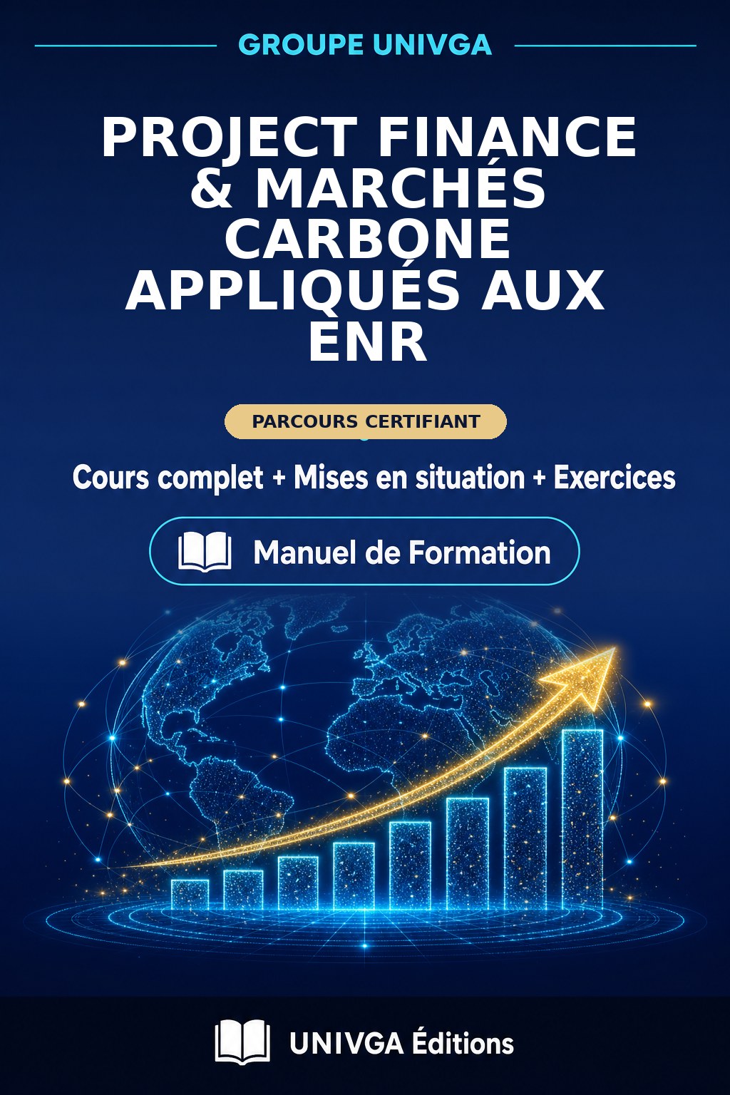 Couverture du manuel — Certificat Professionnel en Project Finance & Marchés Carbone appliqués aux ENR