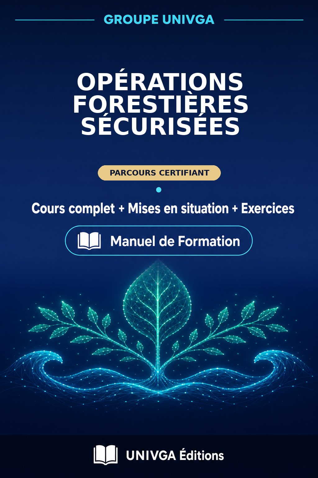 Couverture du manuel — Certificat Professionnel en Opérations Forestières Sécurisées