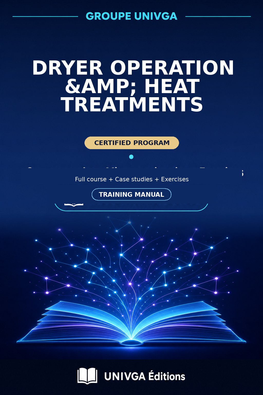 Cover of the manual — Professional Certificate in Dryer Operation & Thermal Treatments