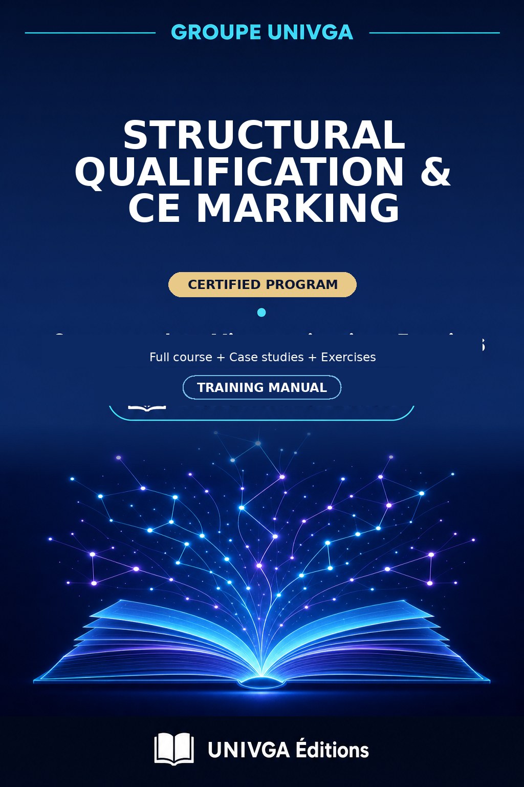 Cover of the training manual — Professional Certificate in Structural Qualification & CE Marking
