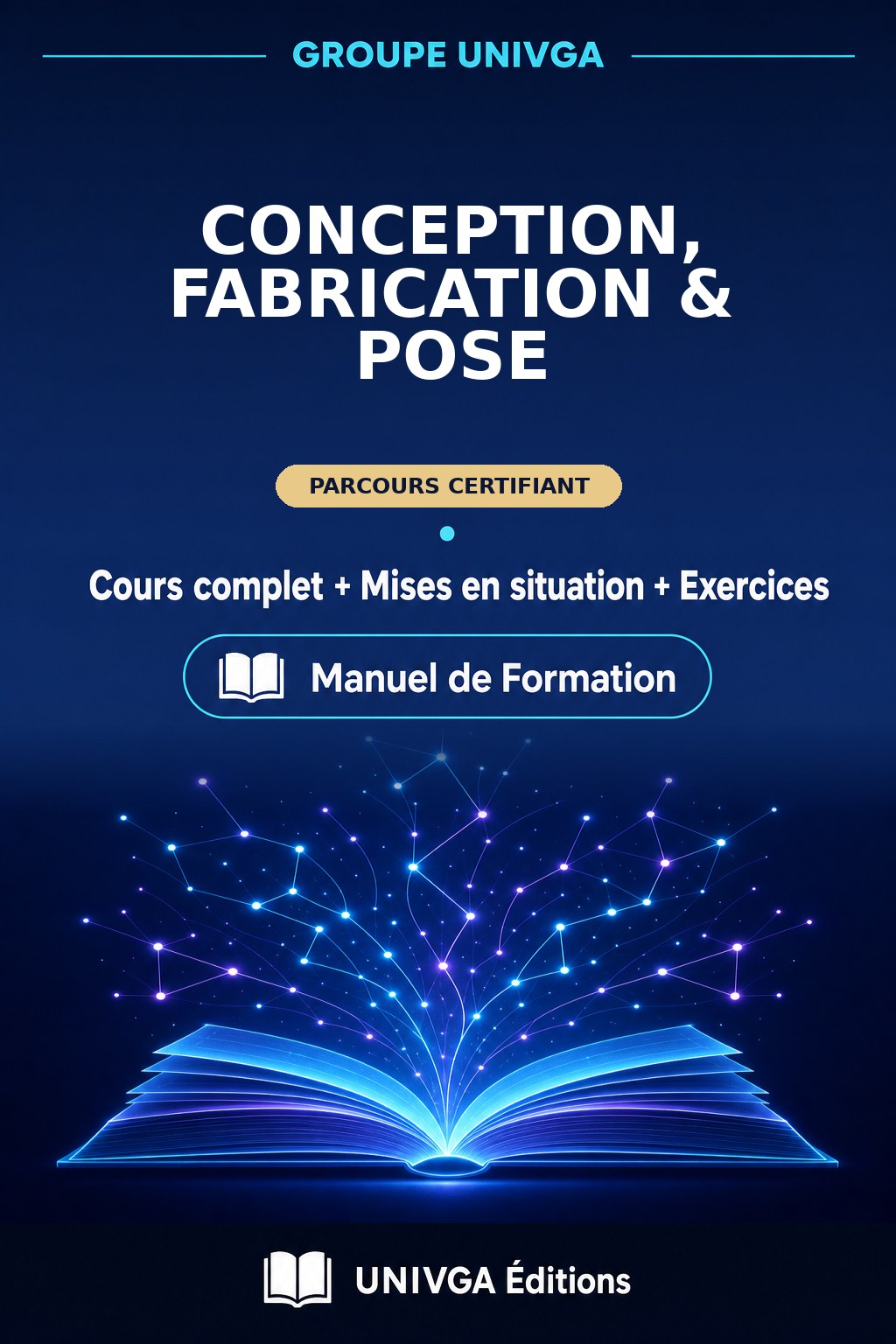 Couverture du manuel — Certificat Professionnel en Conception, Fabrication & Pose