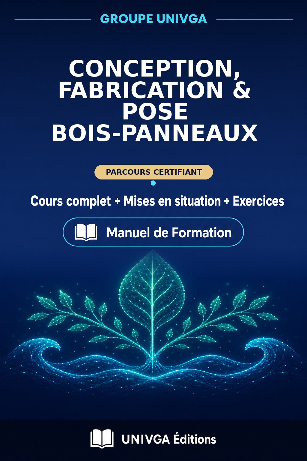 Couverture du manuel — Certificat Professionnel en Conception, Fabrication & Pose Bois-Panneaux