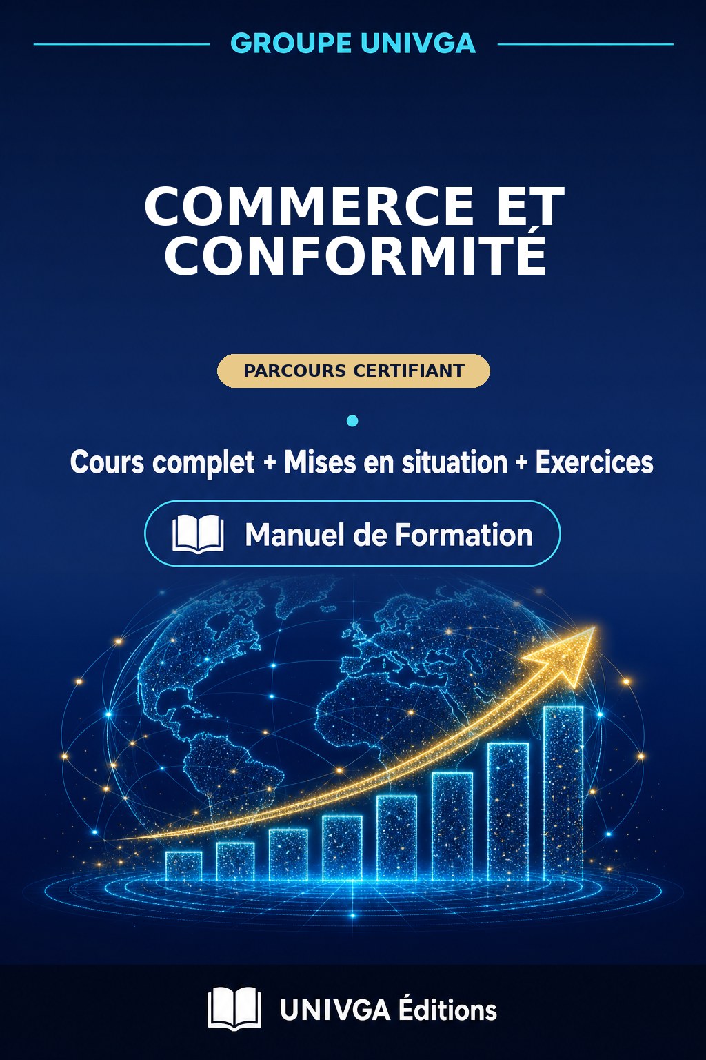 Couverture du manuel — Certificat Professionnel en Commerce et Conformité