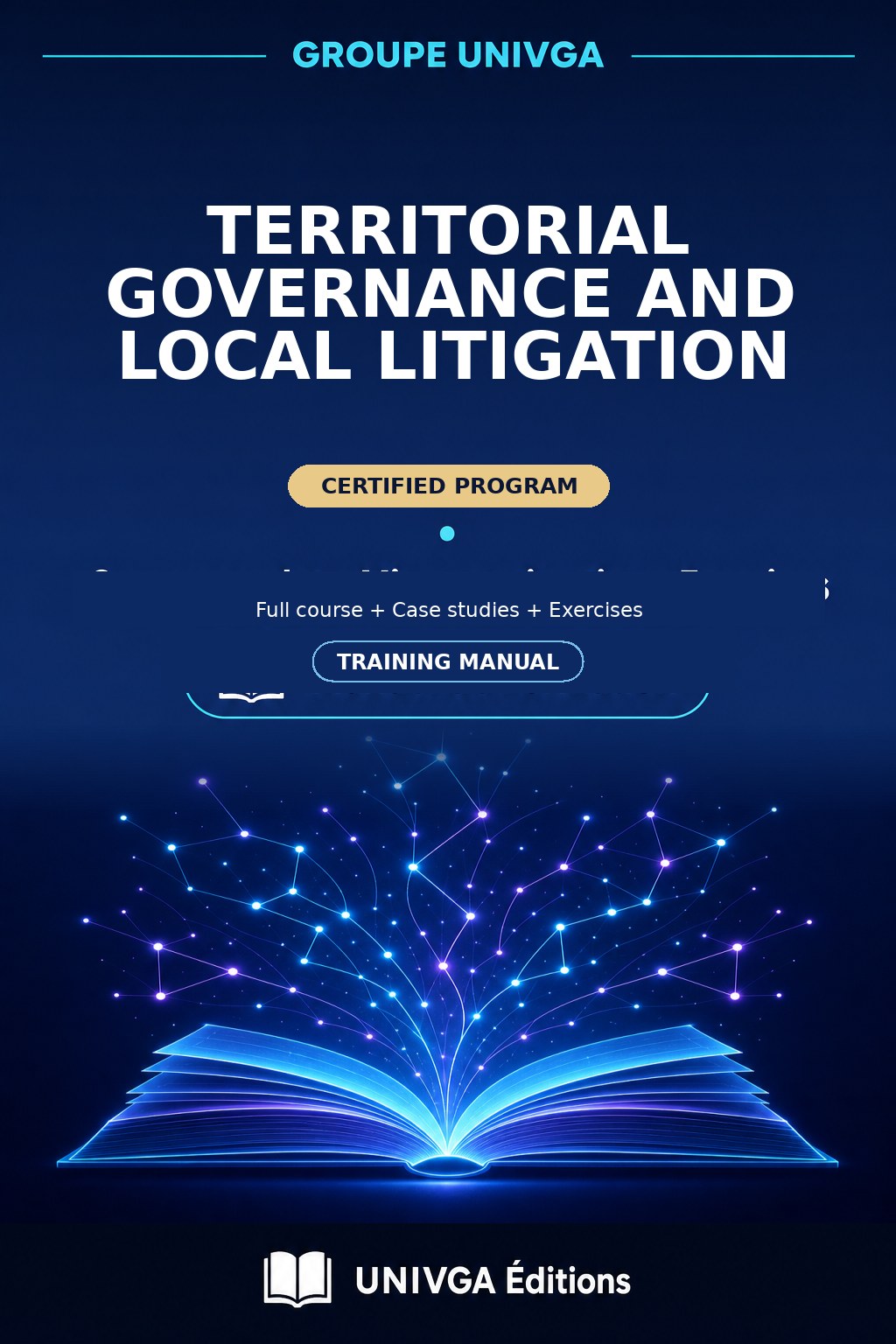 Cover of the manual — Professional Certificate in Territorial Governance and Local Litigation
