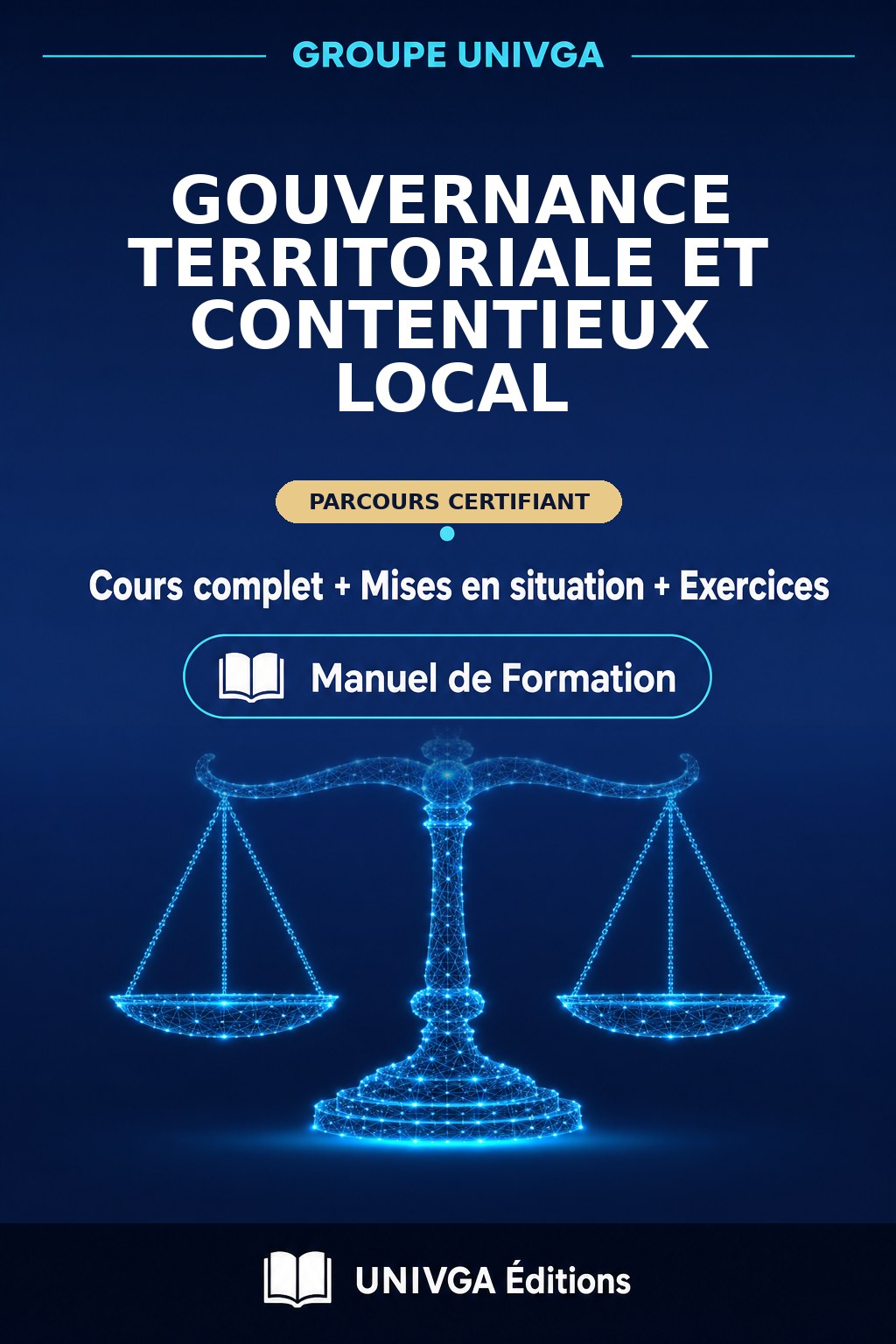 Cover of the manual — Professional Certificate in Territorial Governance and Local Litigation