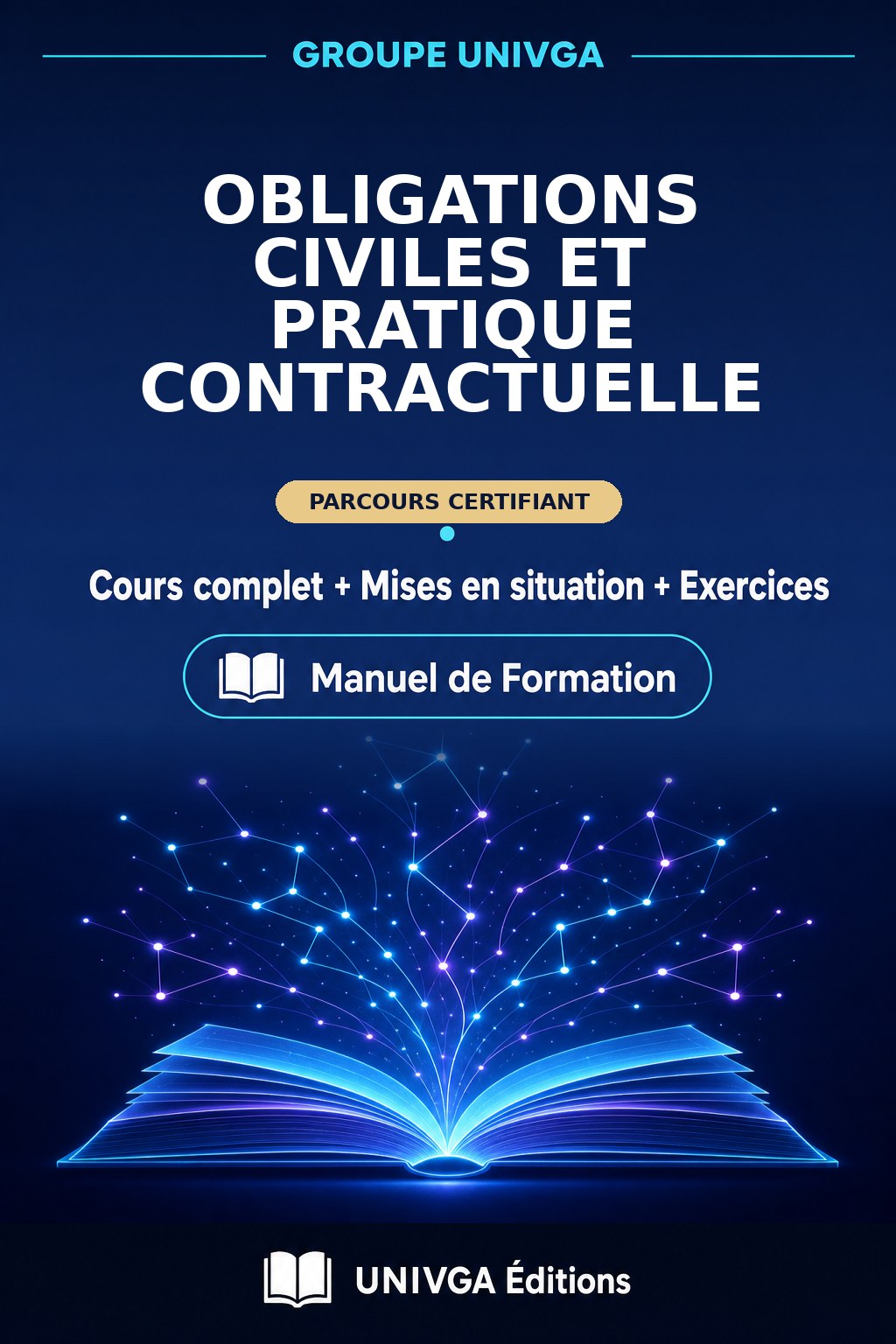 Couverture du manuel — Certificat Professionnel en Obligations Civiles et Pratique Contractuelle