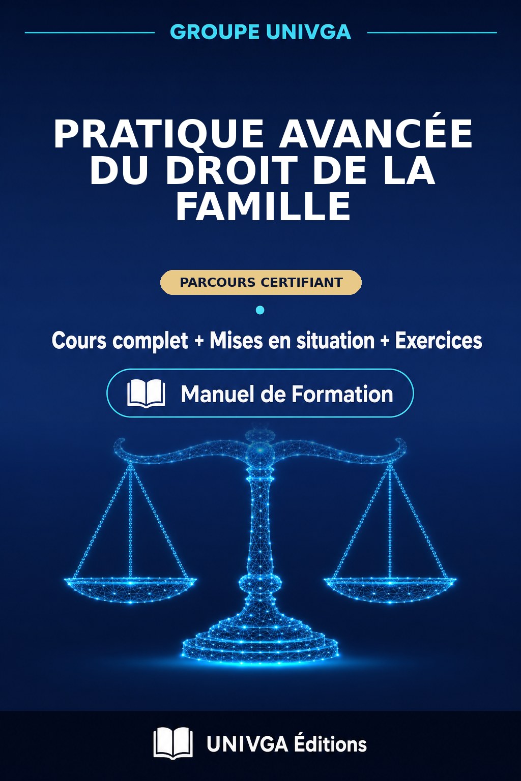 Couverture du manuel — Certificat Professionnel en Pratique Avancée du Droit de la Famille