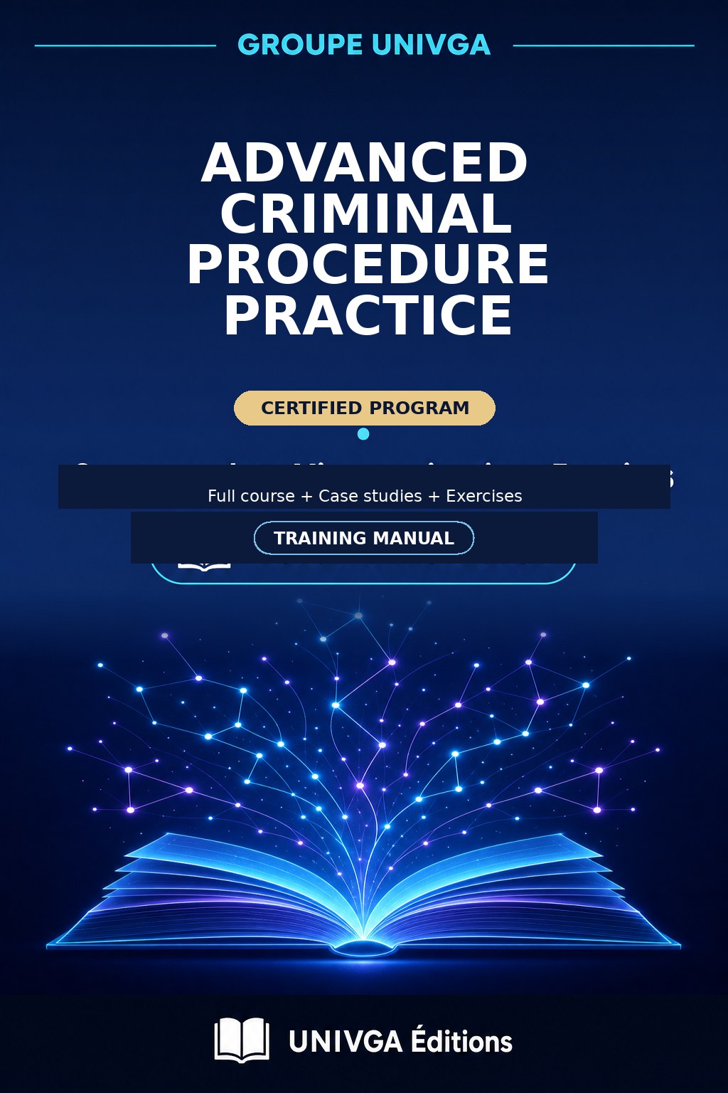 Manual Cover — Professional Certificate in Advanced Practice of Criminal Procedure