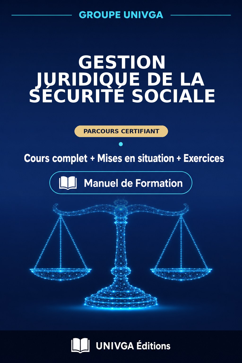 Cover of the manual — Professional Certificate in Legal Management of Social Security