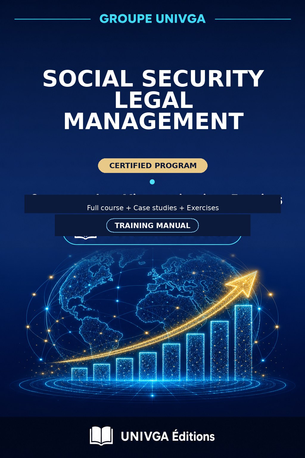 Cover of the training manual — Professional Certificate in Legal Management of Social Security