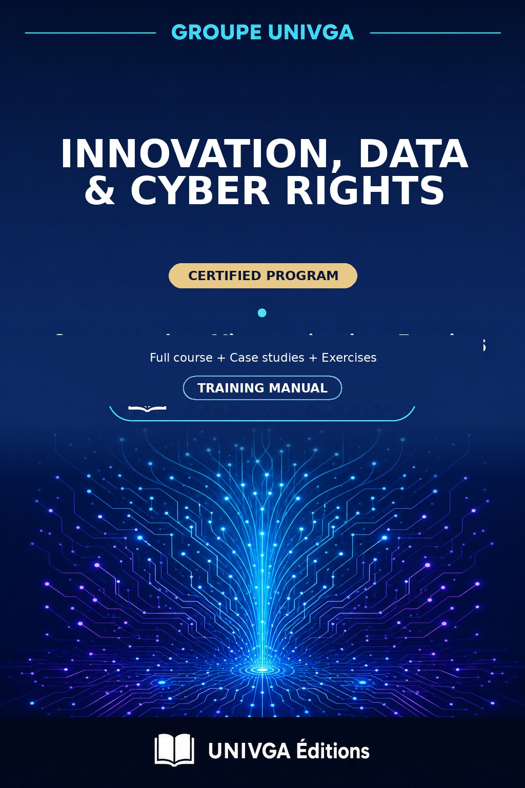 Cover of the training manual — Professional Certificate in Innovation, Data & Cyber Rights