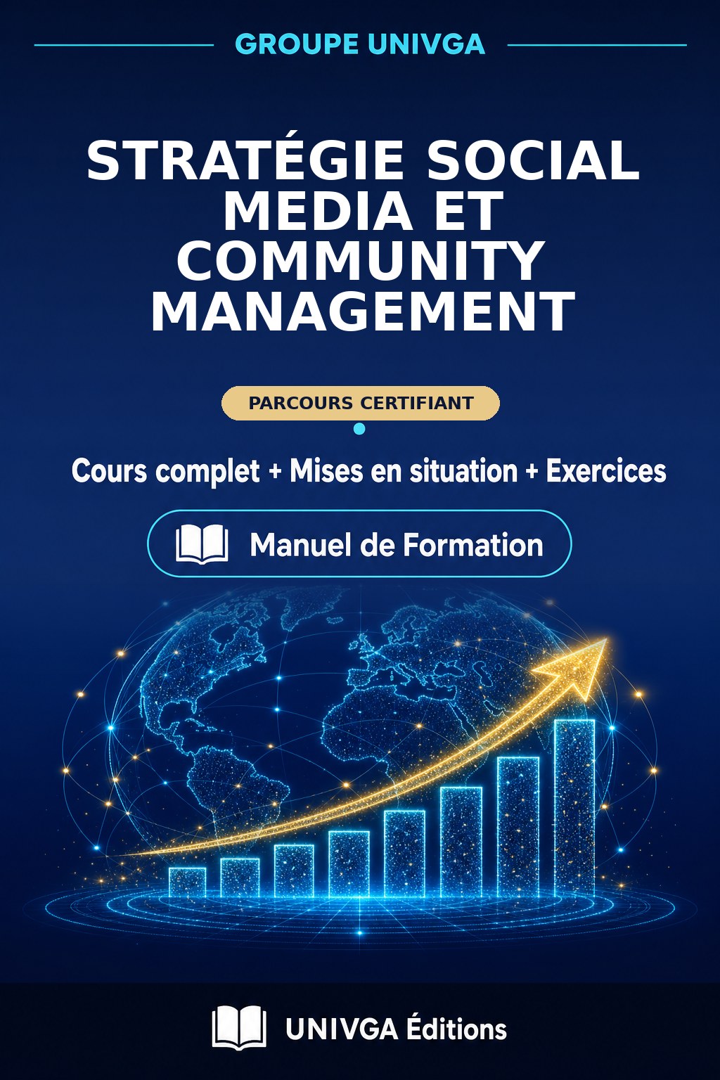 Couverture du manuel — Certificat Professionnel en Stratégie Social Media et Community Management