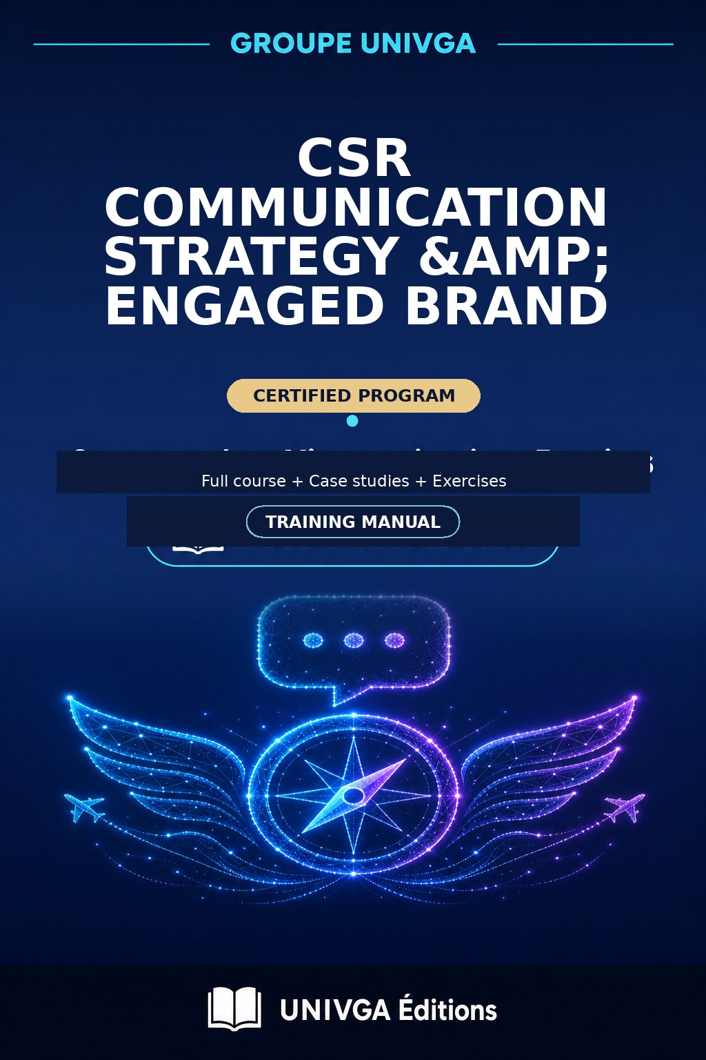 Manual Cover — Professional Certificate in CSR Communication Strategy & Engaged Brand