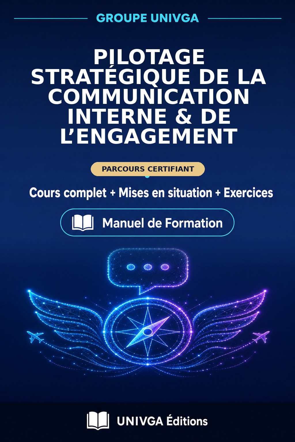 Couverture du manuel — Certificat Professionnel en Pilotage Stratégique de la Communication Interne & de l’Engagement