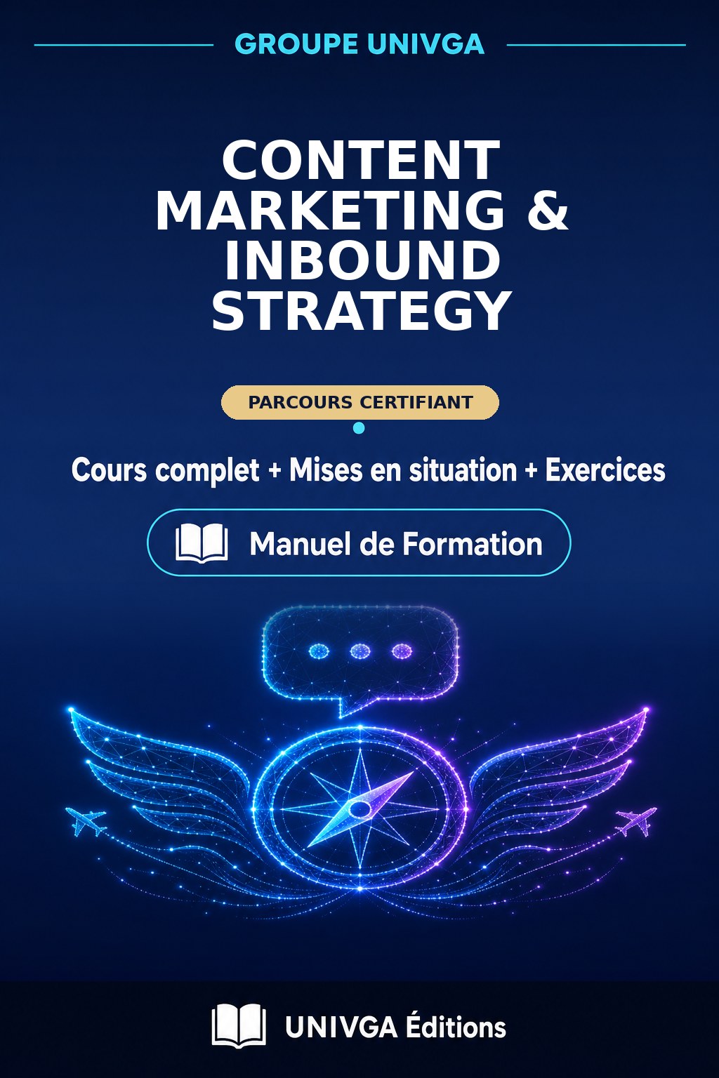 Couverture du manuel — Certificat Professionnel en Content Marketing & Inbound Strategy