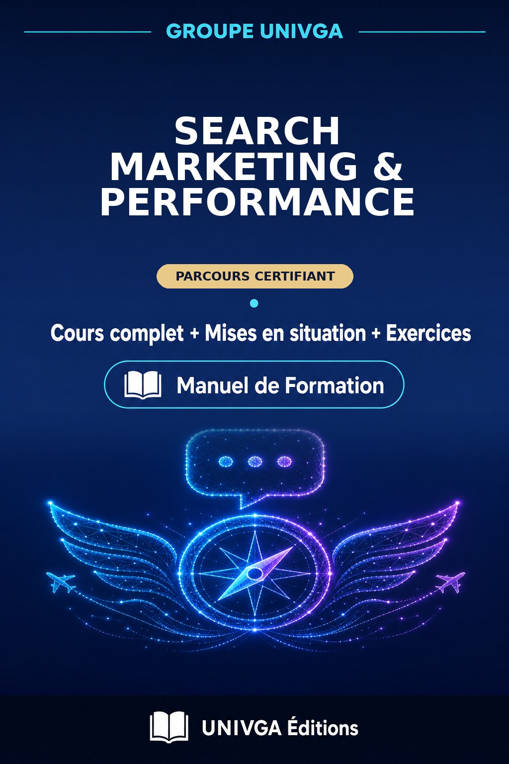 Couverture du manuel — Certificat Professionnel en Search Marketing & Performance