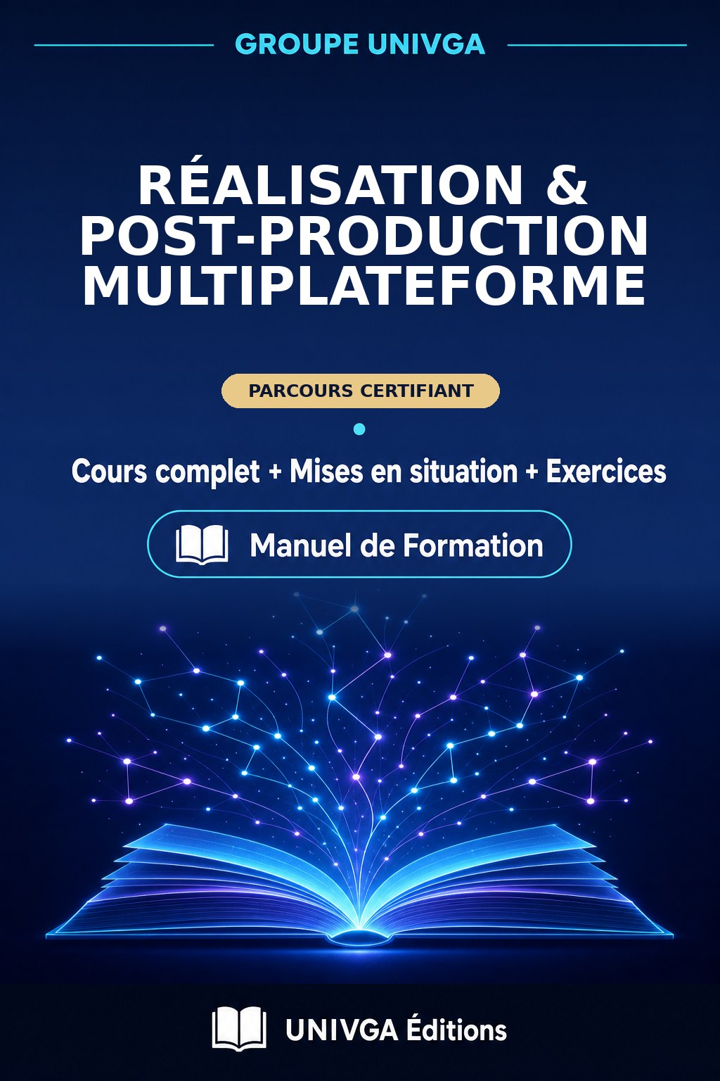 Manual Cover — Professional Certificate in Multiplatform Production & Post-Production