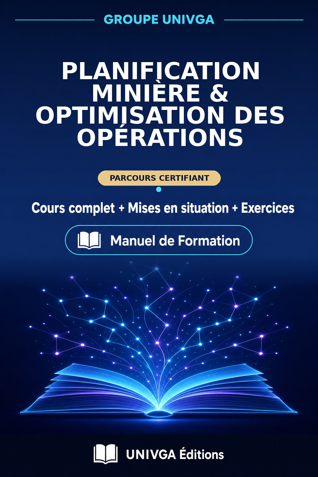 Couverture du manuel — Planification Minière & Optimisation des Opérations