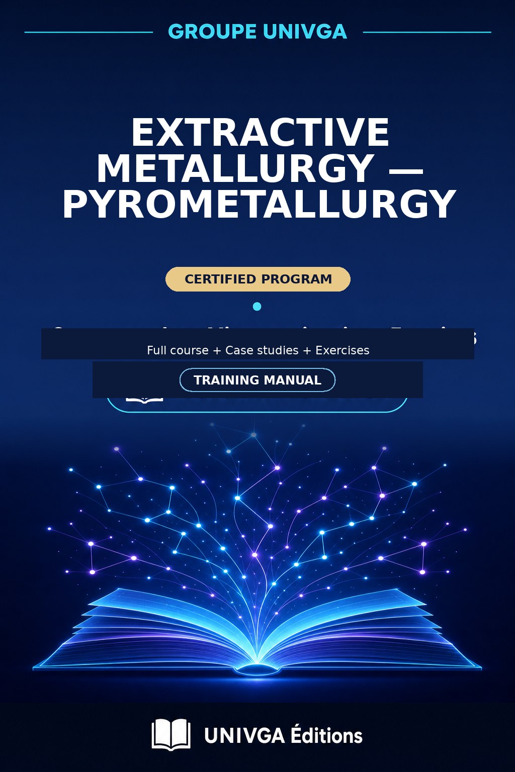 Cover of the manual — Extractive Metallurgy — Pyrometallurgy