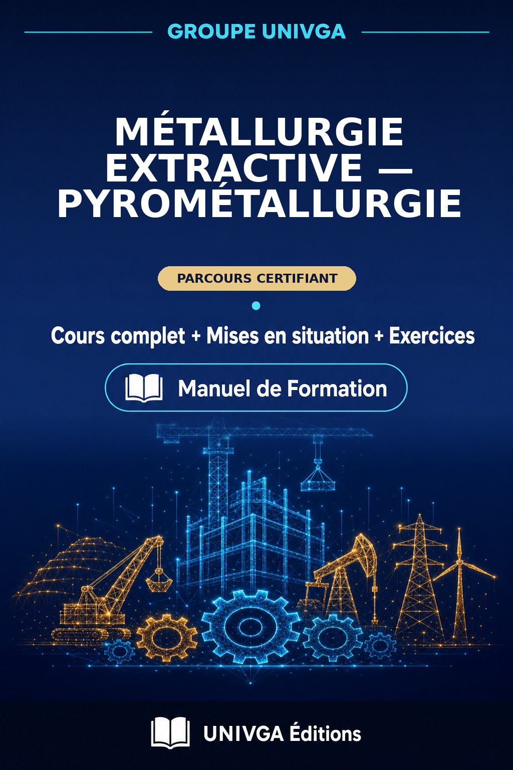 Couverture du manuel — Métallurgie Extractive — Pyrométallurgie