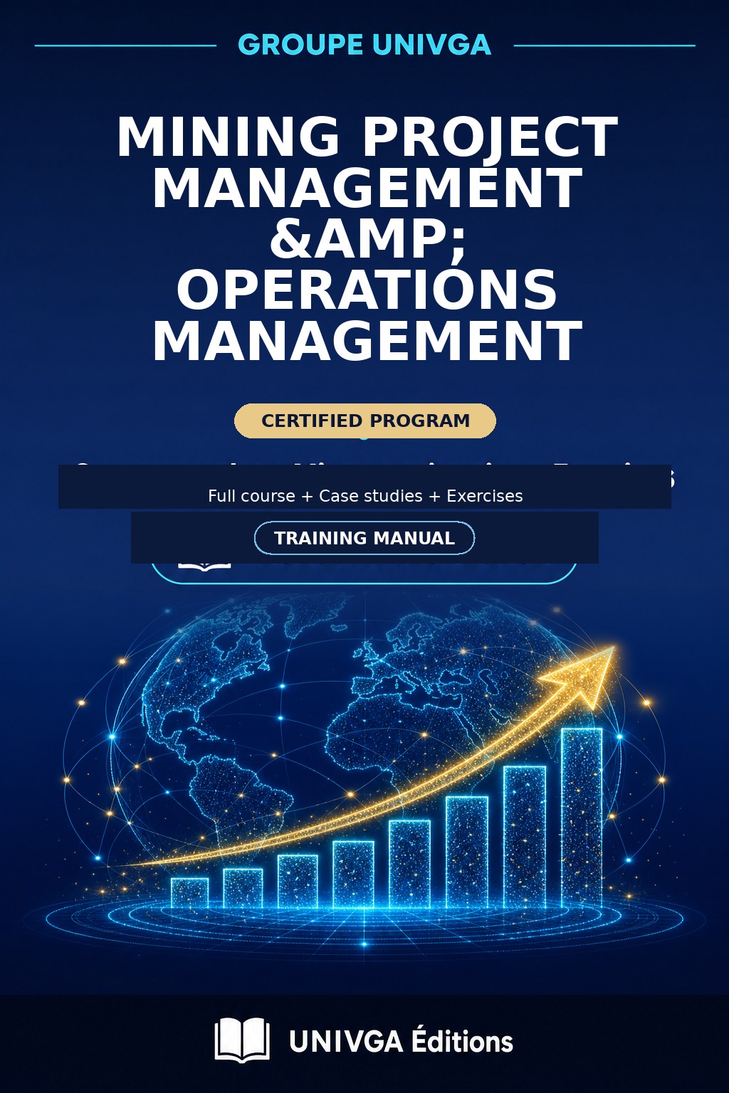 Cover of the training manual — Mining Project Management & Operations Management