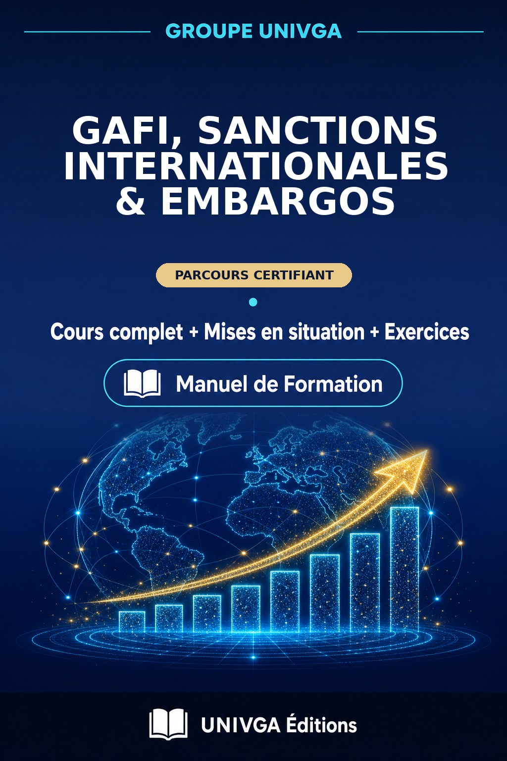 Couverture du manuel — GAFI, Sanctions Internationales & Embargos
