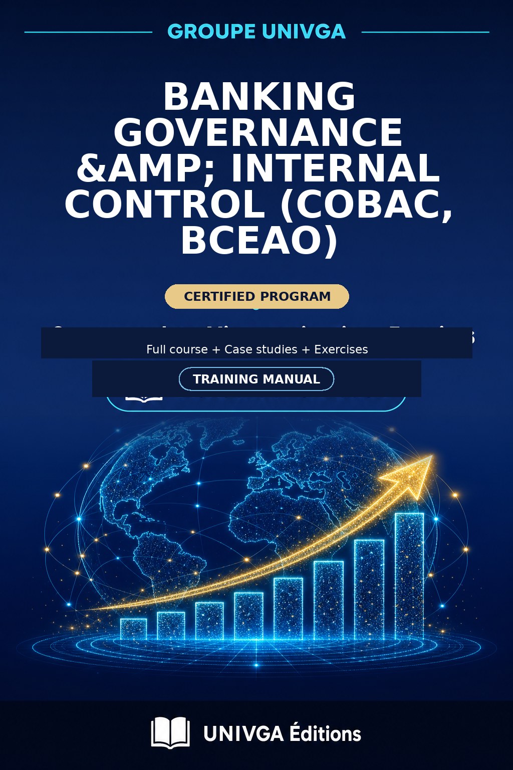 Cover of the manual — Banking Governance & Internal Control (COBAC, BCEAO)