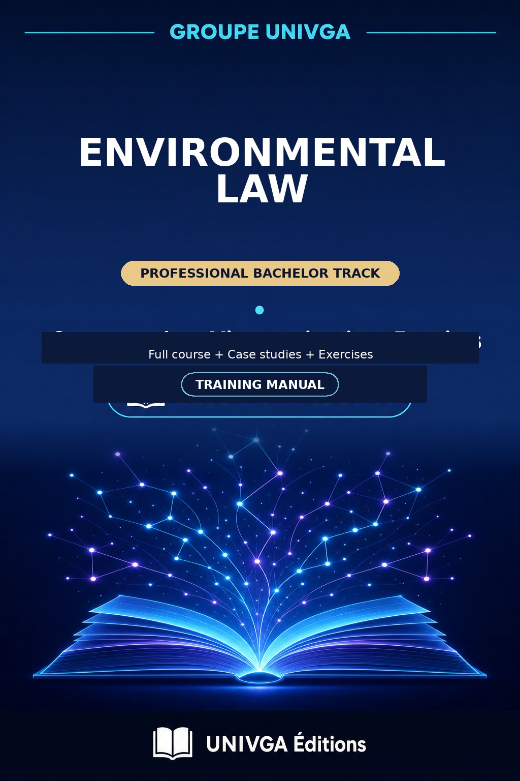 Cover of the manual — Professional License in Environmental Law