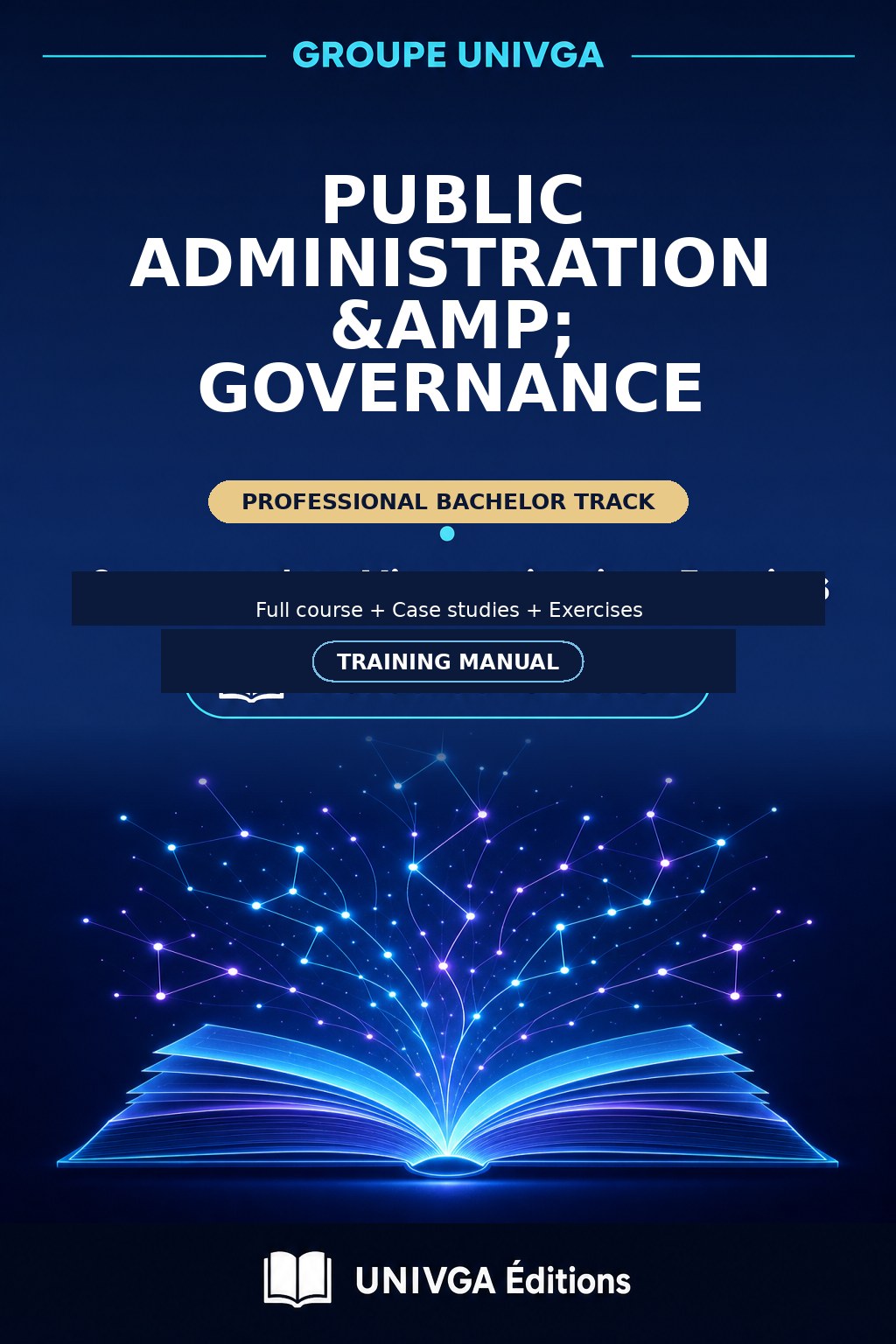 Cover of the manual — Professional License in Public Administration & Governance