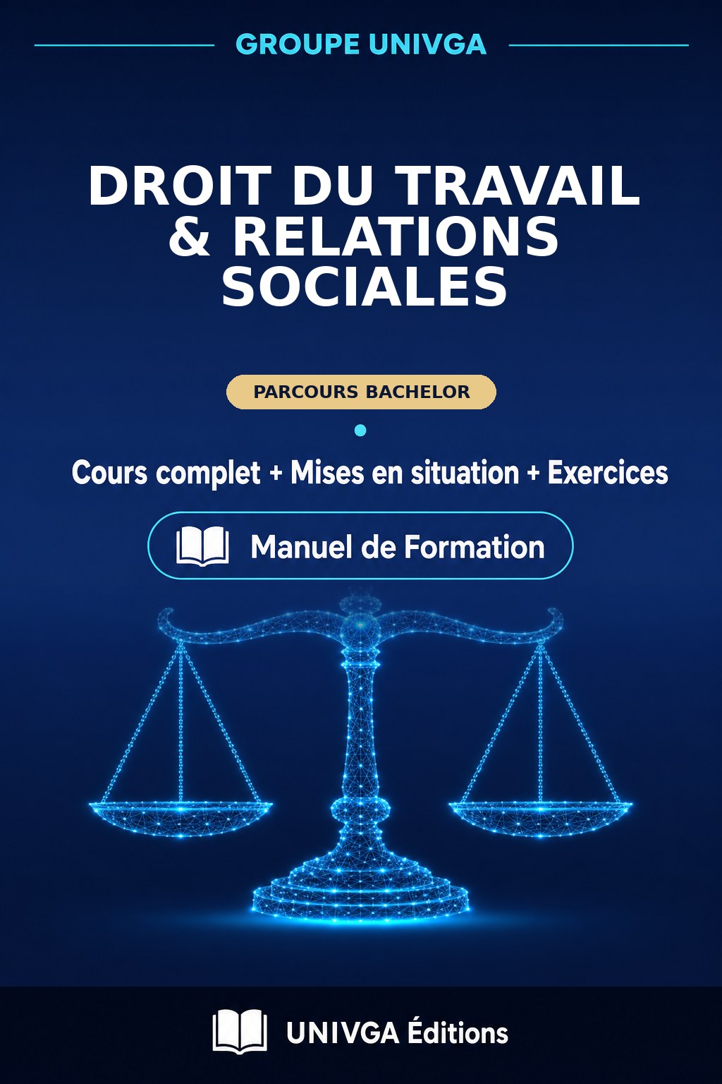 Couverture du manuel — Bachelor of Science (BSc) en Droit du Travail & Relations Sociales