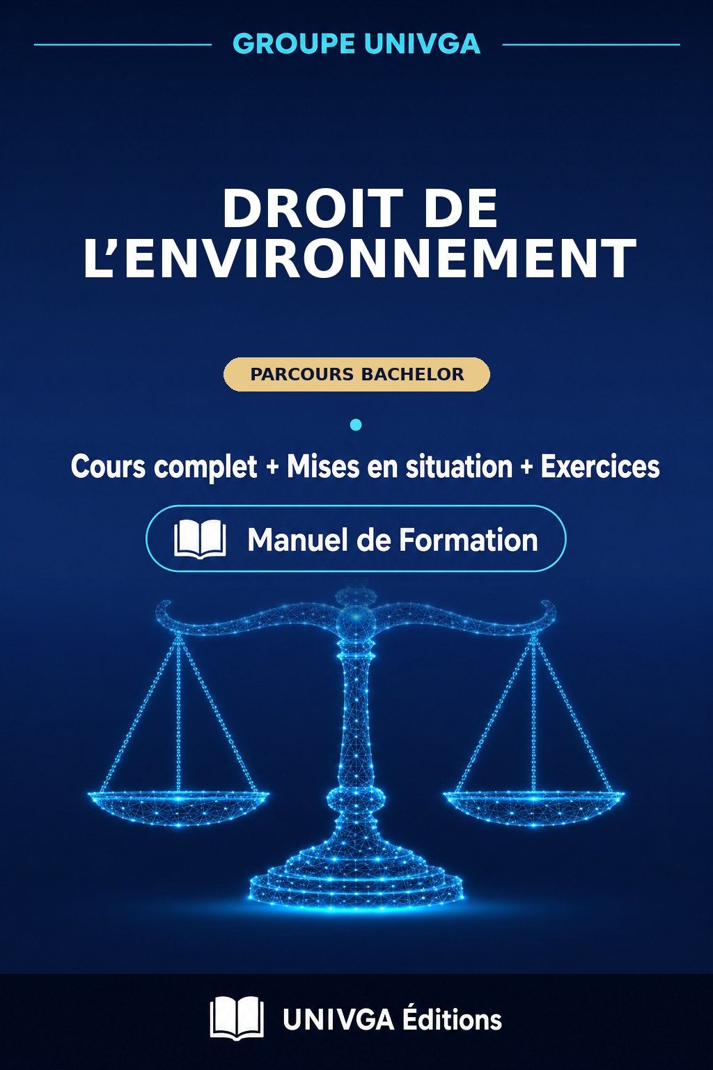 Couverture du manuel — Bachelor of Science (BSc) en Droit de l’Environnement