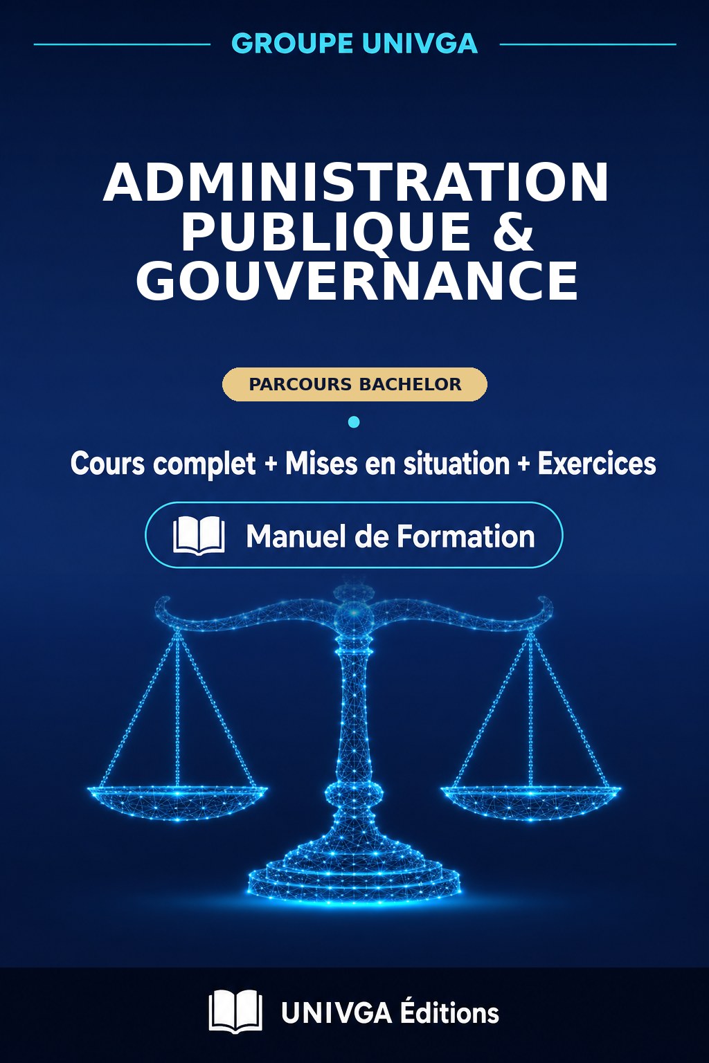 Couverture du manuel — Bachelor of Science (BSc) en Administration Publique & Gouvernance