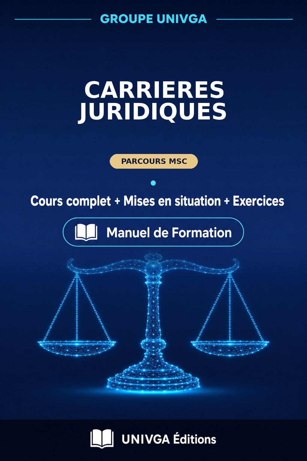Couverture du manuel — Master of Science (MSc) en Carrieres Juridiques