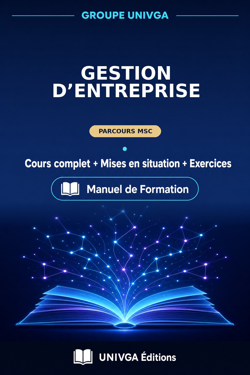 Couverture du manuel — Master of Science (MSc) en Gestion d’Entreprise