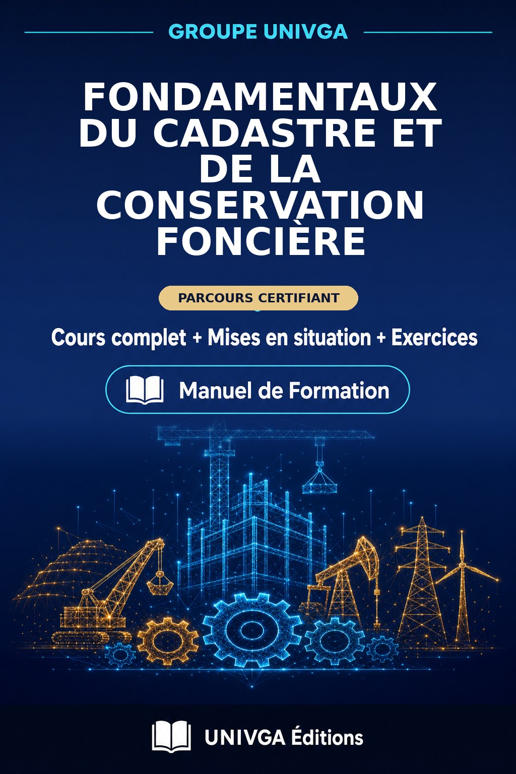 Couverture du manuel — Fondamentaux du Cadastre et de la Conservation Foncière