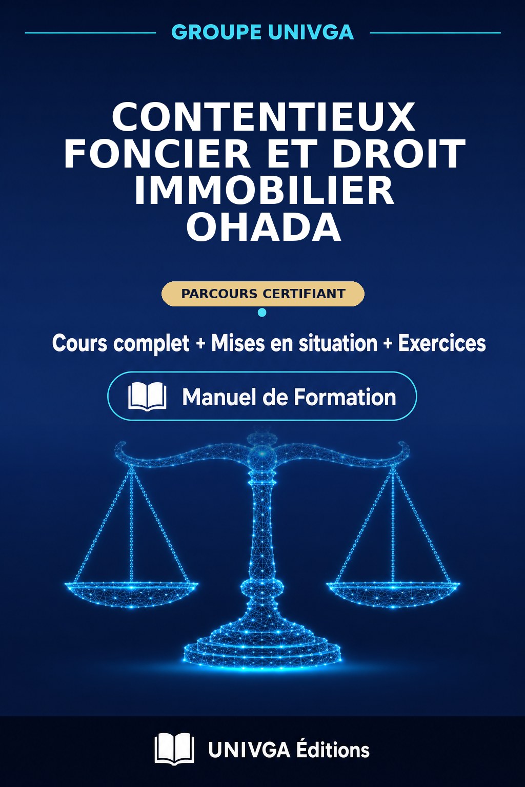 Couverture du manuel — Contentieux foncier et droit immobilier OHADA