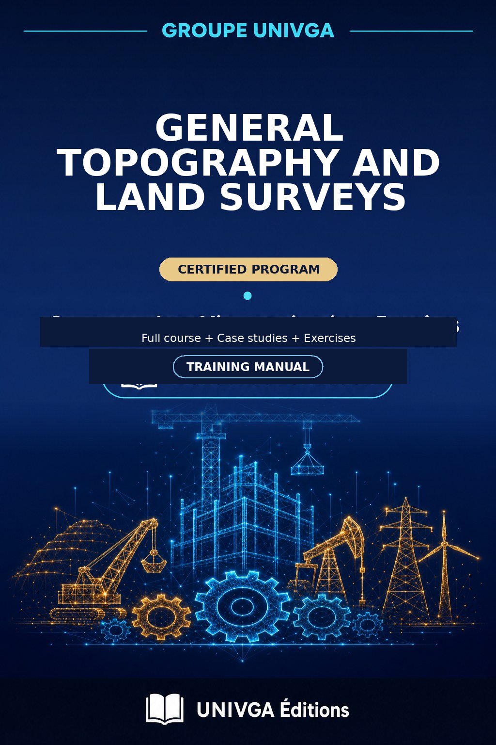 Cover of the training manual — General Topography and Land Surveys