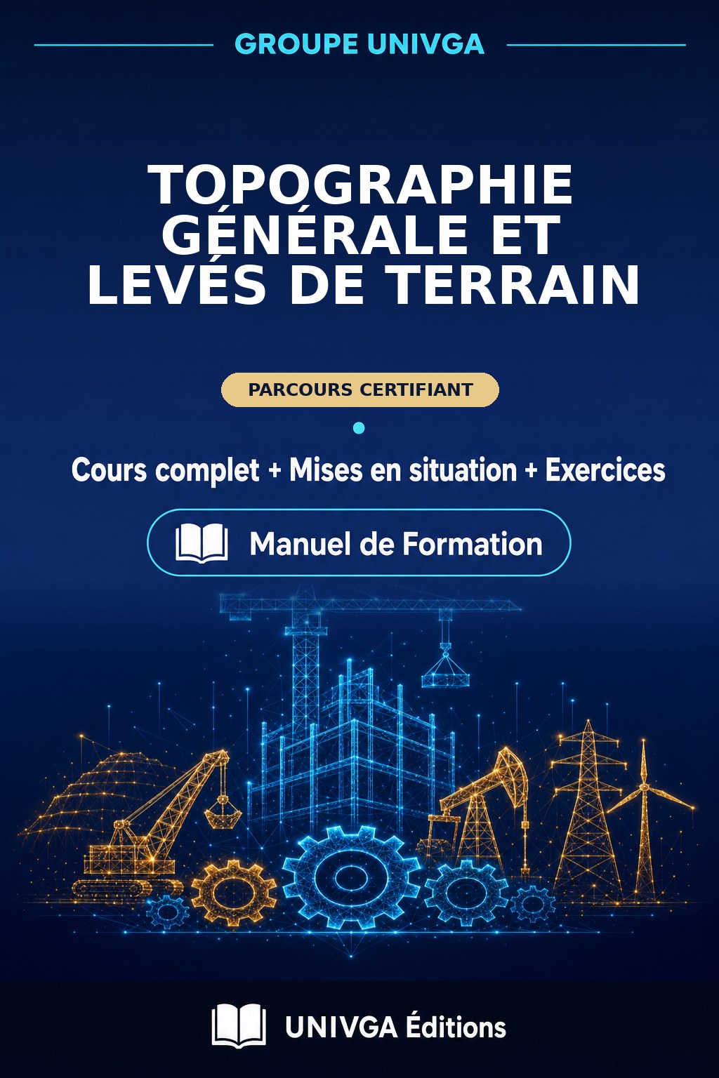 Couverture du manuel — Topographie générale et levés de terrain