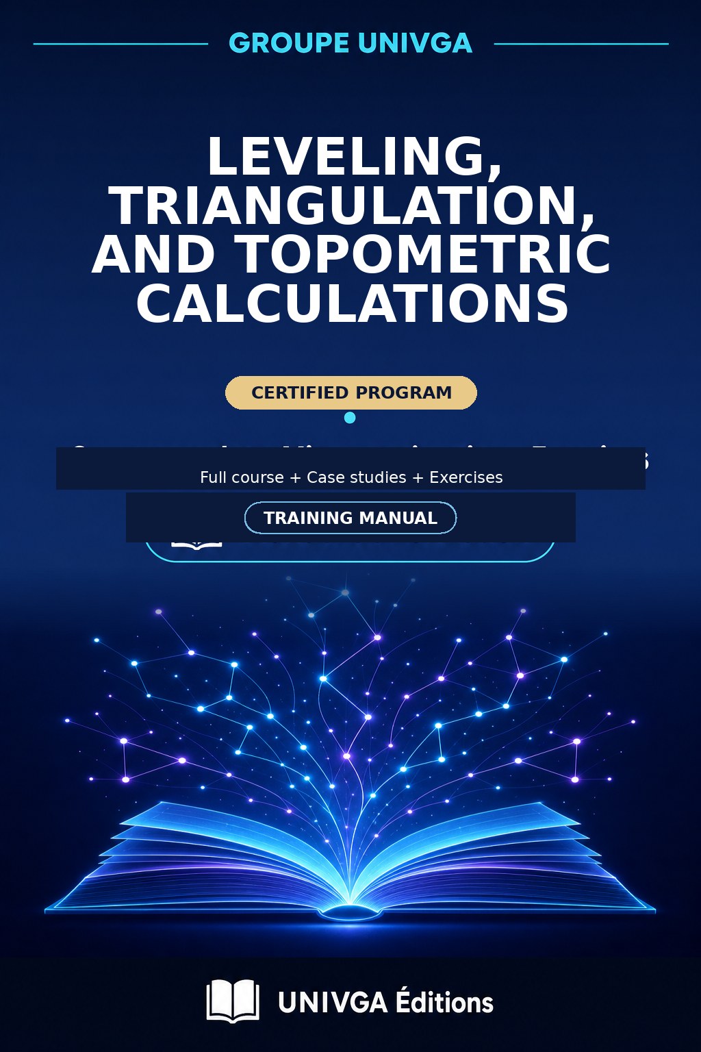 Cover of the manual — Leveling, Polygoning, and Topometric Calculations