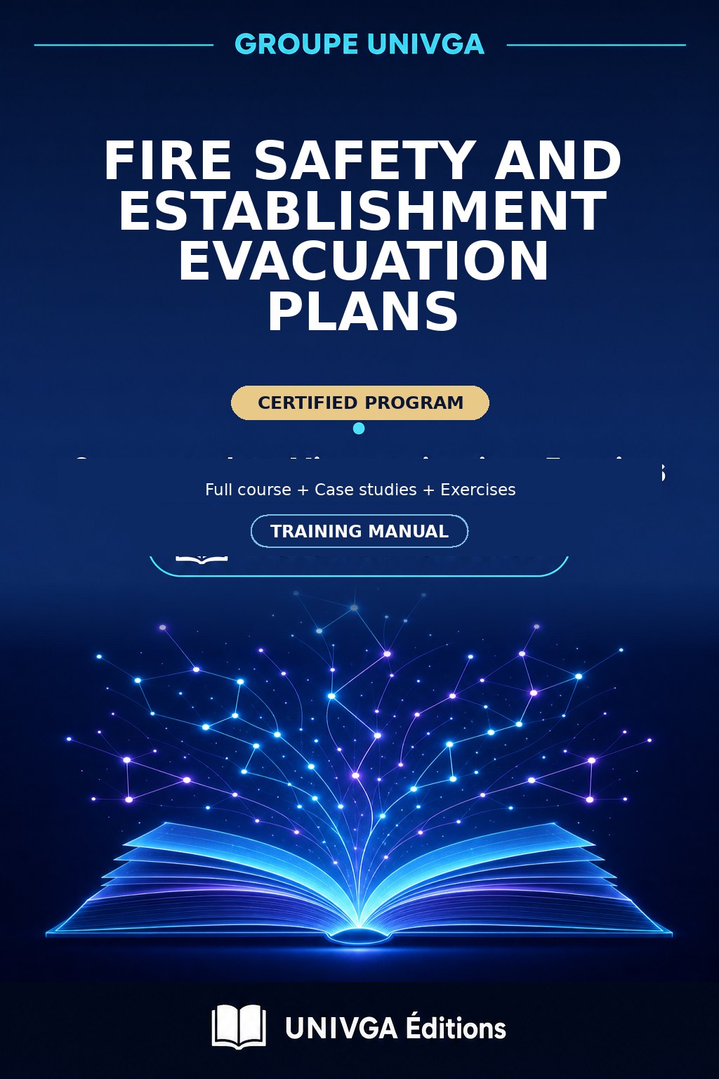 Cover of the training manual — Fire Safety and Evacuation Plans for Establishments
