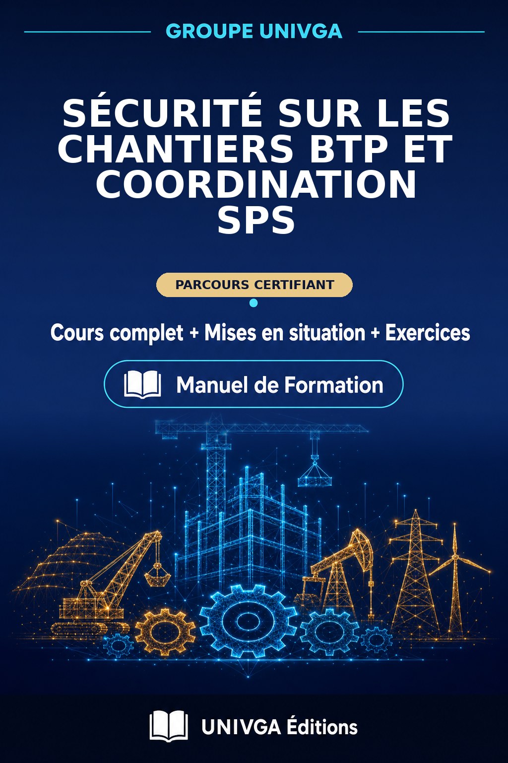 Couverture du manuel — Sécurité sur les chantiers BTP et coordination SPS