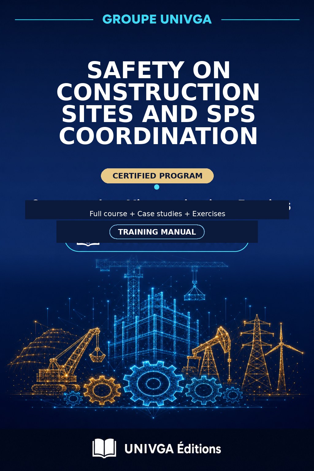 Cover of the manual — Safety on Construction Sites and SPS Coordination