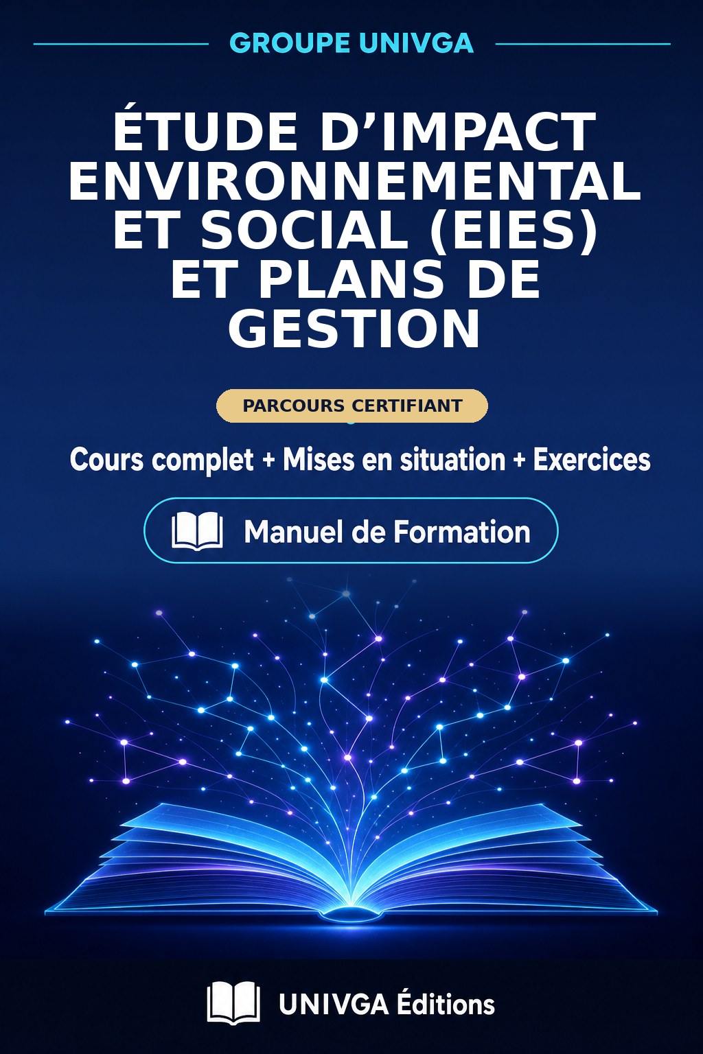 Couverture du manuel — Étude d’impact environnemental et social (EIES) et plans de gestion