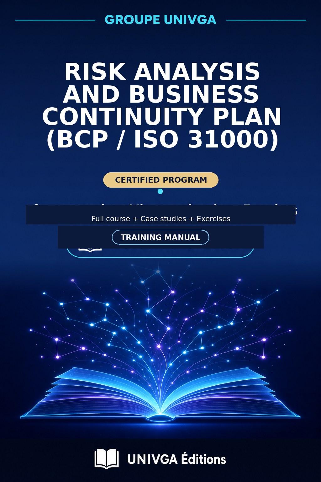 Cover of the manual — Risk Analysis and Business Continuity Plan (BCP / ISO 31000)