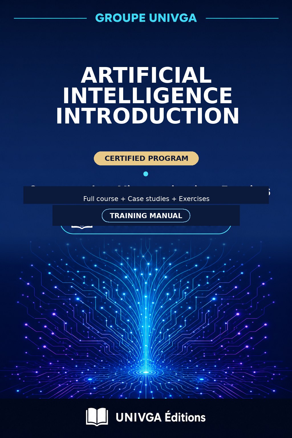 Cover of the training manual — Professional Certificate in Introduction to Artificial Intelligence